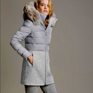 Soia & Kyo mid-length Gray Coat